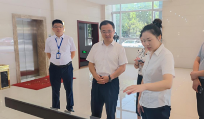 引领科技风尚    共创辉煌未来——六安市科技局领导来我司参观指导！